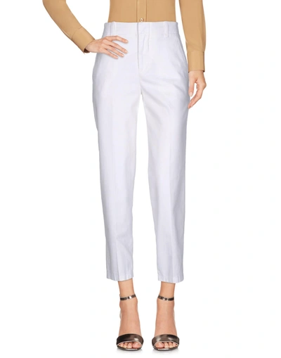 Vince Casual Pants In White