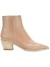 Gianvito Rossi Pointed Ankle Boots - Neutrals
