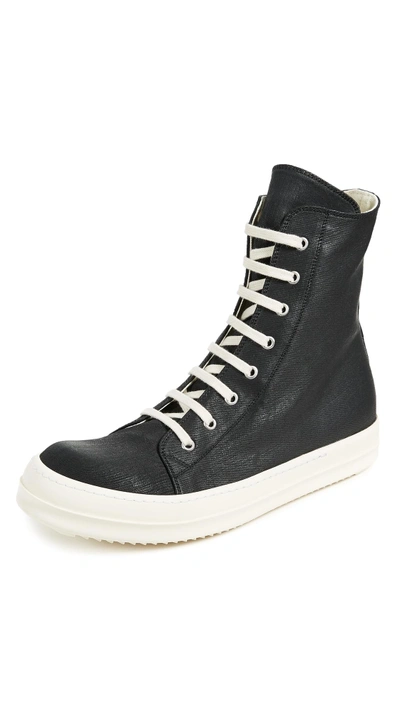 Rick Owens Drkshdw Scarpe Vegan Sneakers In Black