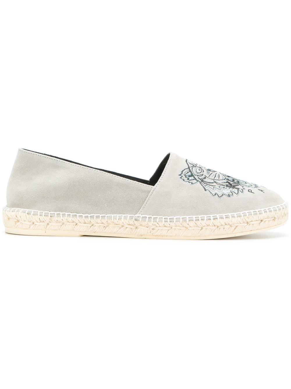 kenzo espadrilles grey