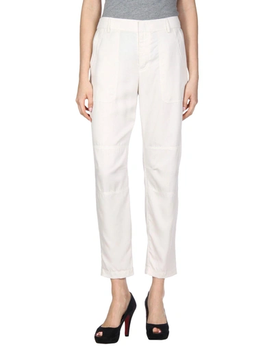Vince Casual Pants In Ivory
