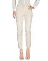 Care Label Casual Pants In Beige