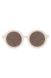 Babiators Kids' Baby's Round Sunglasses In Sweet Cream