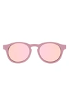 Babiators Kids' Polarized Original Keyhole Sunglasses In Pretty In Pink