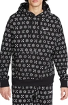 Nike Men's  Sportswear Club Fleece Monogram Hoodie In Black