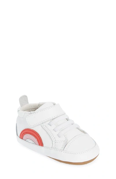 Old Soles Kids' Sunny Bub Rainbow Sneaker In White