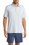 Swannies Parker Golf Polo In Sky