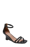 Linea Paolo Violeta Wedge Sandal In Black