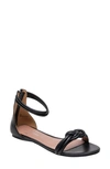 Linea Paolo Leonie Ankle Strap Sandal In Black