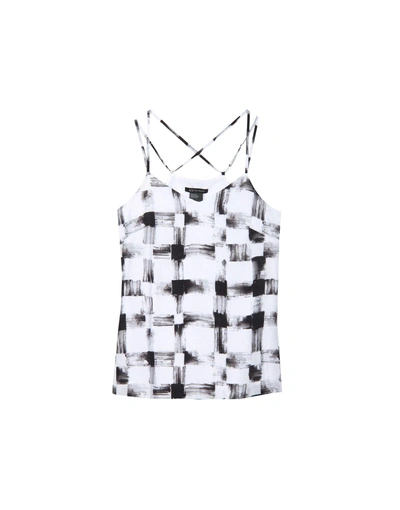 Armani Exchange Top In White