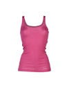 Vince Tank Top In Fuchsia