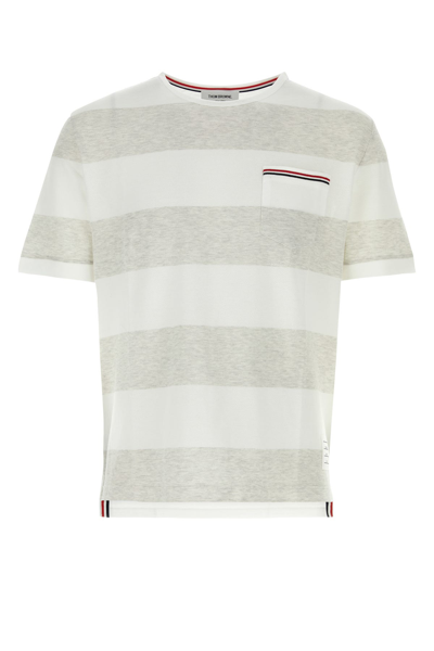 Thom Browne Oversized Short Sleeve T-shirt In White