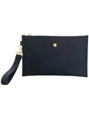 Versace Medusa Clutch Bag In Black