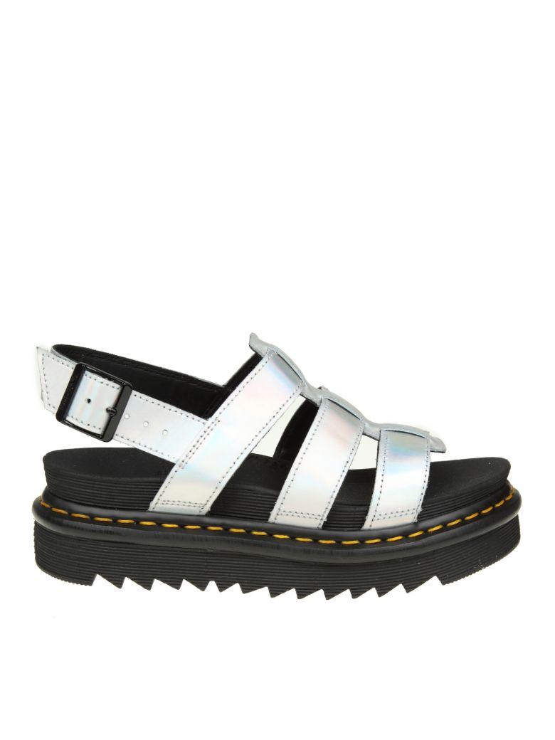 dr martens metallic sandals