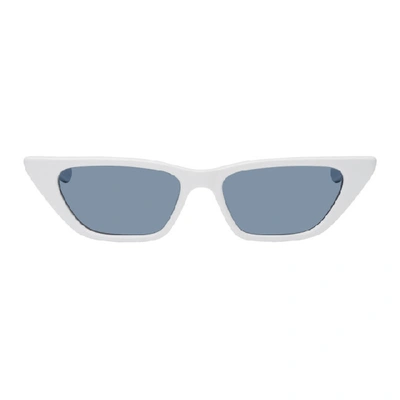 Ambush Cat Eye Sunglasses In White