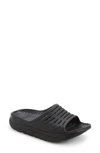 Hoka Ora Recovery Slide Sandal In Black