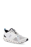 On Cloud X 3 Shift Sneakers In Undyed White/ Black