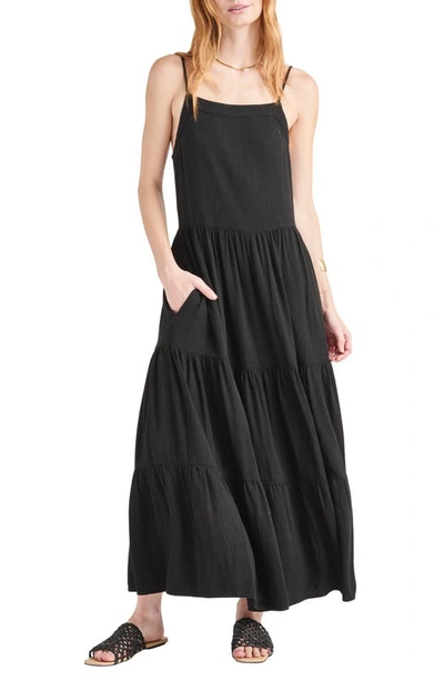 Splendid Myla Tiered Dress In Black