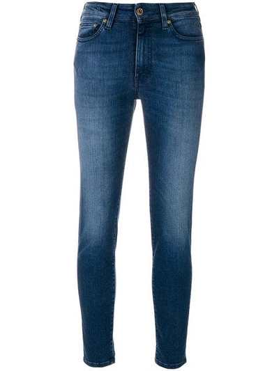The Seafarer Stonewashed Skinny Jeans In Blue