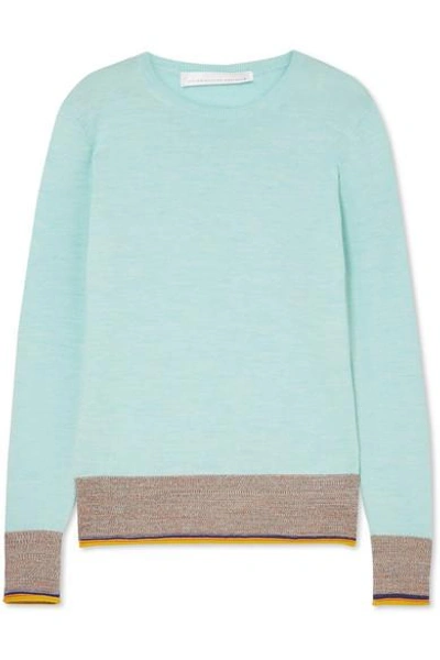 Victoria Victoria Beckham Wool Sweater In Mint