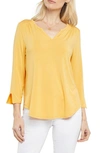 Nydj Perfect Top In Yellow