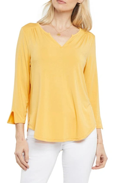 Nydj Perfect Top In Mango Sorbet