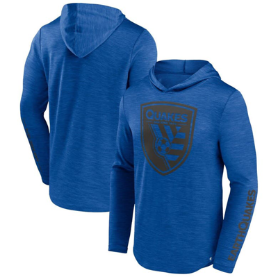 Fanatics Branded Blue San Jose Earthquakes First Period Space-dye Pullover Hoodie