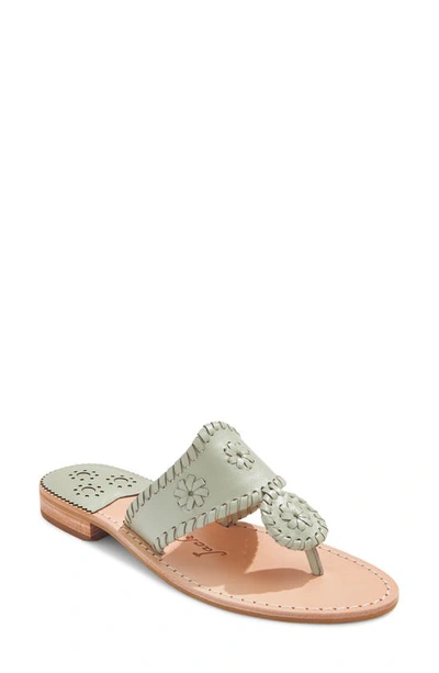 Jack Rogers Jacks Flip Flop In Sage/ Sage