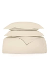 Boll & Branch Signature Hemmed Duvet Set In Natural