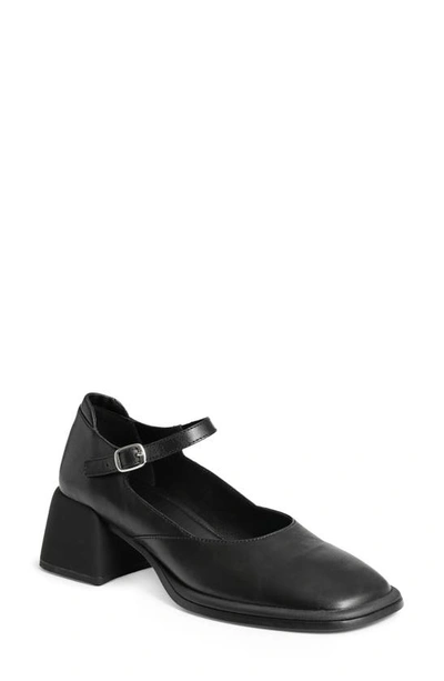 Vagabond Shoemakers Ansie Square Toe Mary Jane Pump In Black