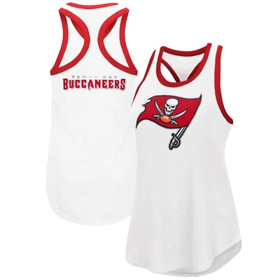 G-iii 4her By Carl Banks White Tampa Bay Buccaneers Tater Tank Top
