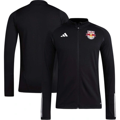 Adidas Originals Adidas Black New York Red Bulls 2023 On-field Aeroready Full-zip Training Top