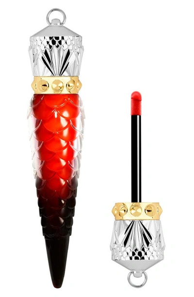 Christian Louboutin Matte Fluid Lip Colour In Et Voici Et Voila