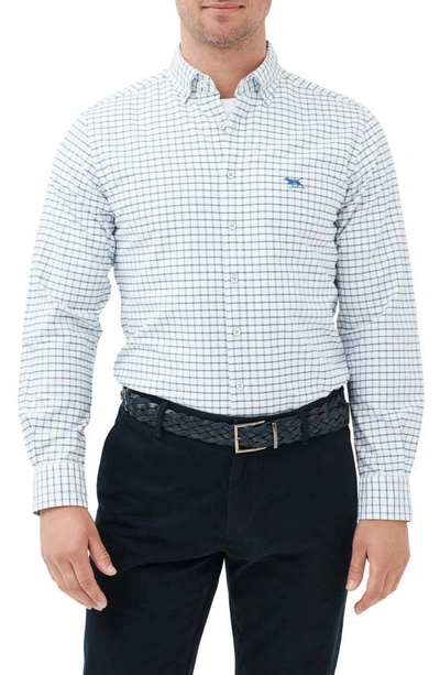 Rodd & Gunn Gunn Check Oxford Button-down Shirt In Ink