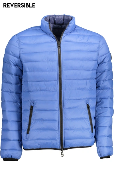 U.s. Polo Assn . Blue Nylon Men's Jacket