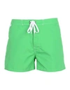 Sundek Swim Trunks In Emerald Green