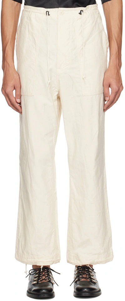 Needles Off-white Fatigue Trousers