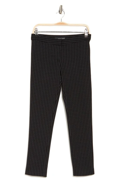 Amanda & Chelsea Amanda Slim Ankle Pants In Black White