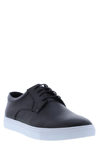 Zanzara Barbuda Perforated Sneaker In Black