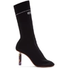 Vetements 90mm Lighter Socks Ankle Boots In Black,multi