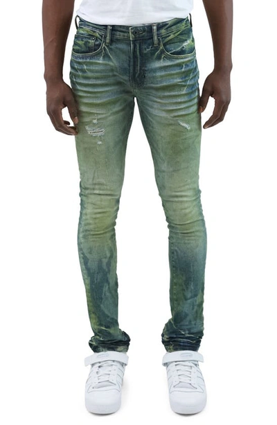 Prps Men's Direction Distressed Skinny Jeans In Indigo