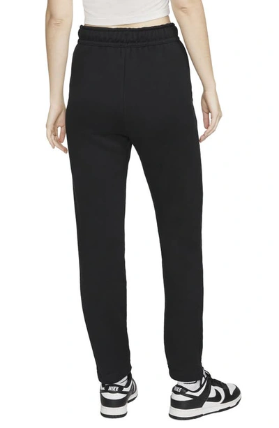 Nike Women's  Sportswear Modern Fleece High-waisted French Terry Pants In Black
