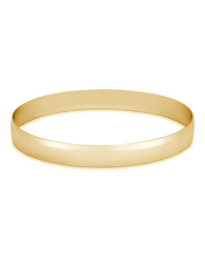 Lana 14k Gold Alias Wide Curve Bangle Bracelet