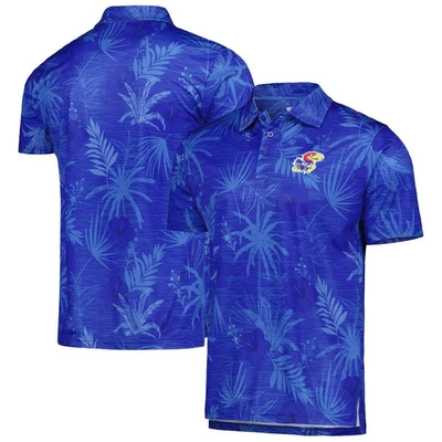 Colosseum Royal Kansas Jayhawks Palms Team Polo