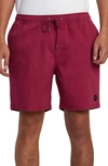 Rvca Escape Solid Shorts In Cactus Rose