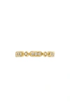 Sethi Couture Diamond Band Ring In Yellow Gold/diamond