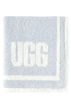 Ugg Anabelle Baby Blanket In Glacier Grey