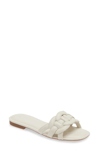 Nordstrom Carolina Slide Sandal In Ivory Shell