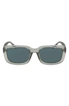 Converse Fluidity 54mm Rectangular Sunglasses In Crystal Summit Sage