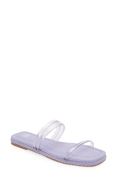 Bp. Viola Braided Slide Sandal In Purple Betta